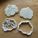 Set of 2 Plump Turkey Cookie Cutters/Dishwasher Safe