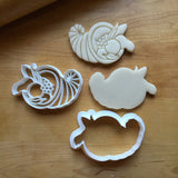 Set of 2 Cornucopia Cookie Cutters/Dishwasher Safe
