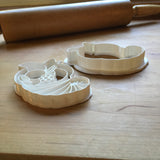 Set of 2 Cornucopia Cookie Cutters/Dishwasher Safe