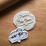 Happy New Year Plaque Cookie Cutter/Dishwasher Safe