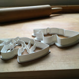 Set of 2 Unicorn Cookie Cutters/Dishwasher Safe
