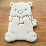 Cute Sitting Bear Cookie Cutter/Dishwasher Safe