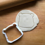 Cute Bear Head with Scarf Cookie Cutter/Dishwasher Safe