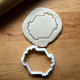 Double Floral Hexagon Cookie Cutter/Dishwasher Safe