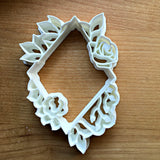 Floral Diamond Cookie Cutter/Dishwasher Safe