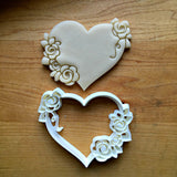 Floral Heart Cookie Cutter/Dishwasher Safe