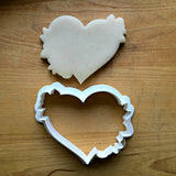 Floral Heart Cookie Cutter/Dishwasher Safe