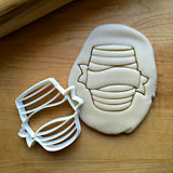 Barrel with Banner Cookie Cutter/Dishwasher Safe