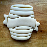 Barrel with Banner Cookie Cutter/Dishwasher Safe