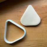 Rounded Triangle Cookie Cutter/Dishwasher Safe