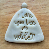 I Love You Like No Udder Cow Bell Cookie Cutter/Dishwasher Safe