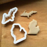 State of Michigan with UP Cookie Cutter/Dishwasher Safe