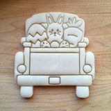 Easter Bunny Pickup Truck Tailgate Cookie Cutter/Dishwasher Safe