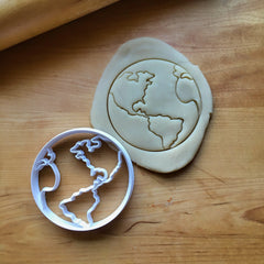 Earth/World Cookie Cutter/Dishwasher Safe