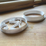 Set of 2 Earth/World Cookie Cutters/Dishwasher Safe