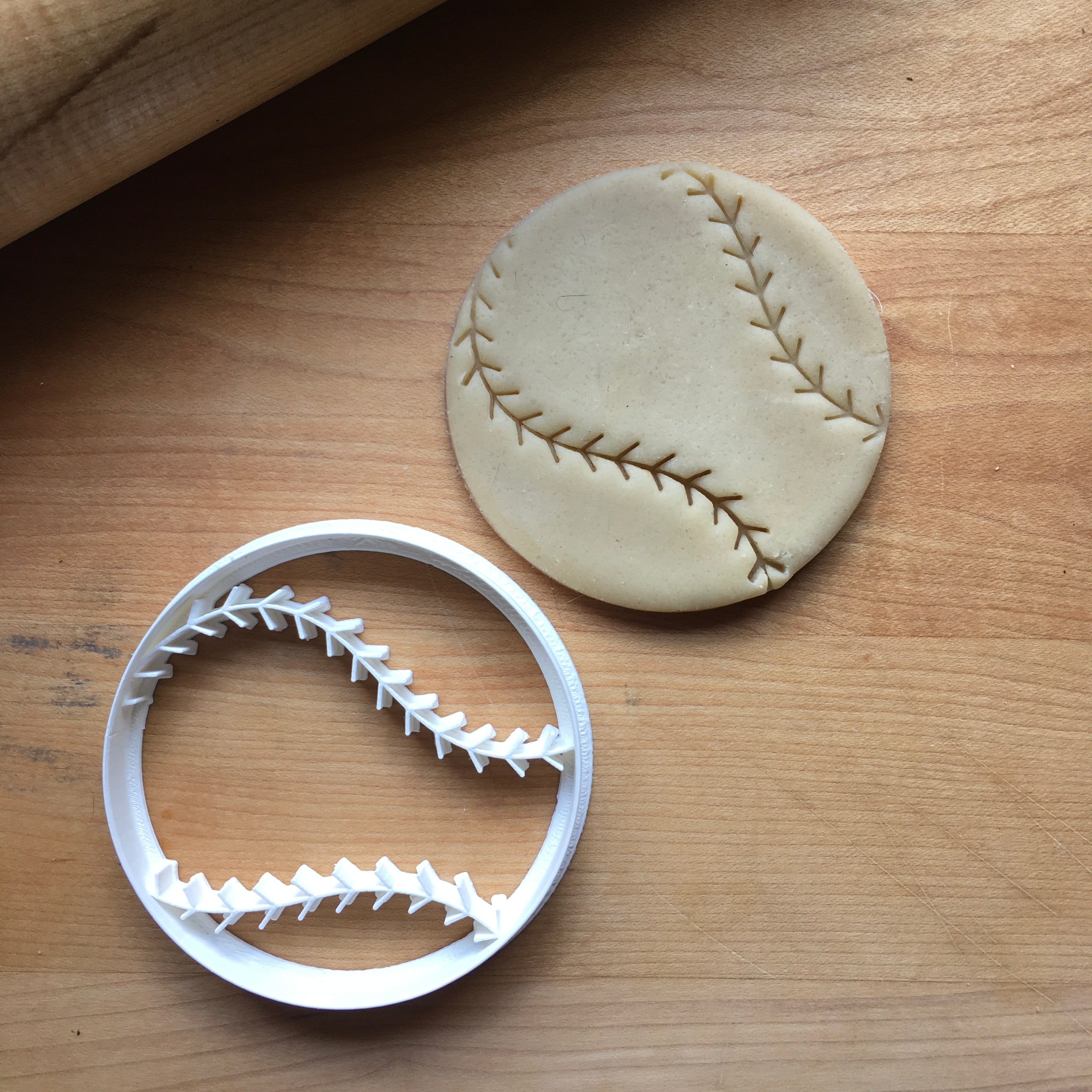 Baseball Cookie Cutter/Dishwasher Safe