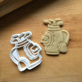 Golf Bag Cookie Cutter/Dishwasher Safe