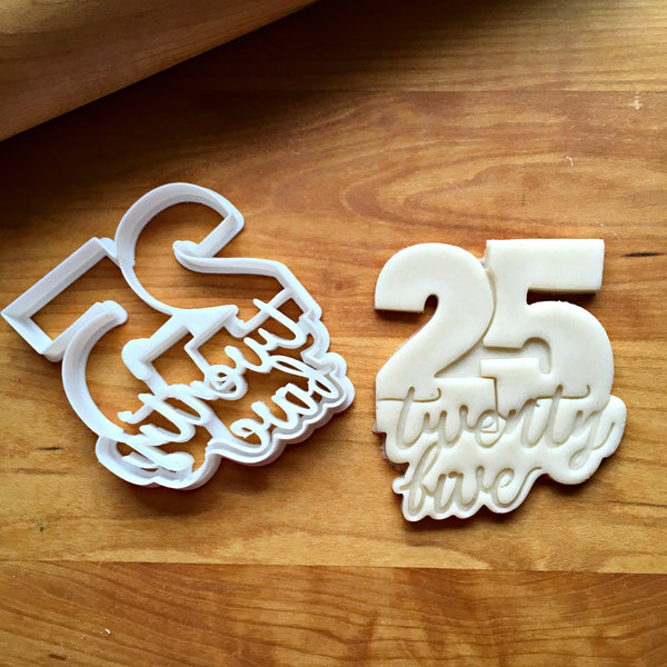 Lettered Number 5 Cookie Cutter/Dishwasher Safe