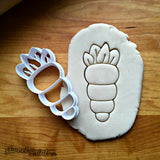 Carrot Cookie Cutter/Dishwasher Safe