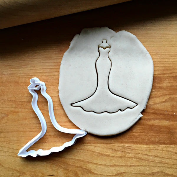 Wedding Dress on Hanger Cookie Cutter/Dishwasher Safe