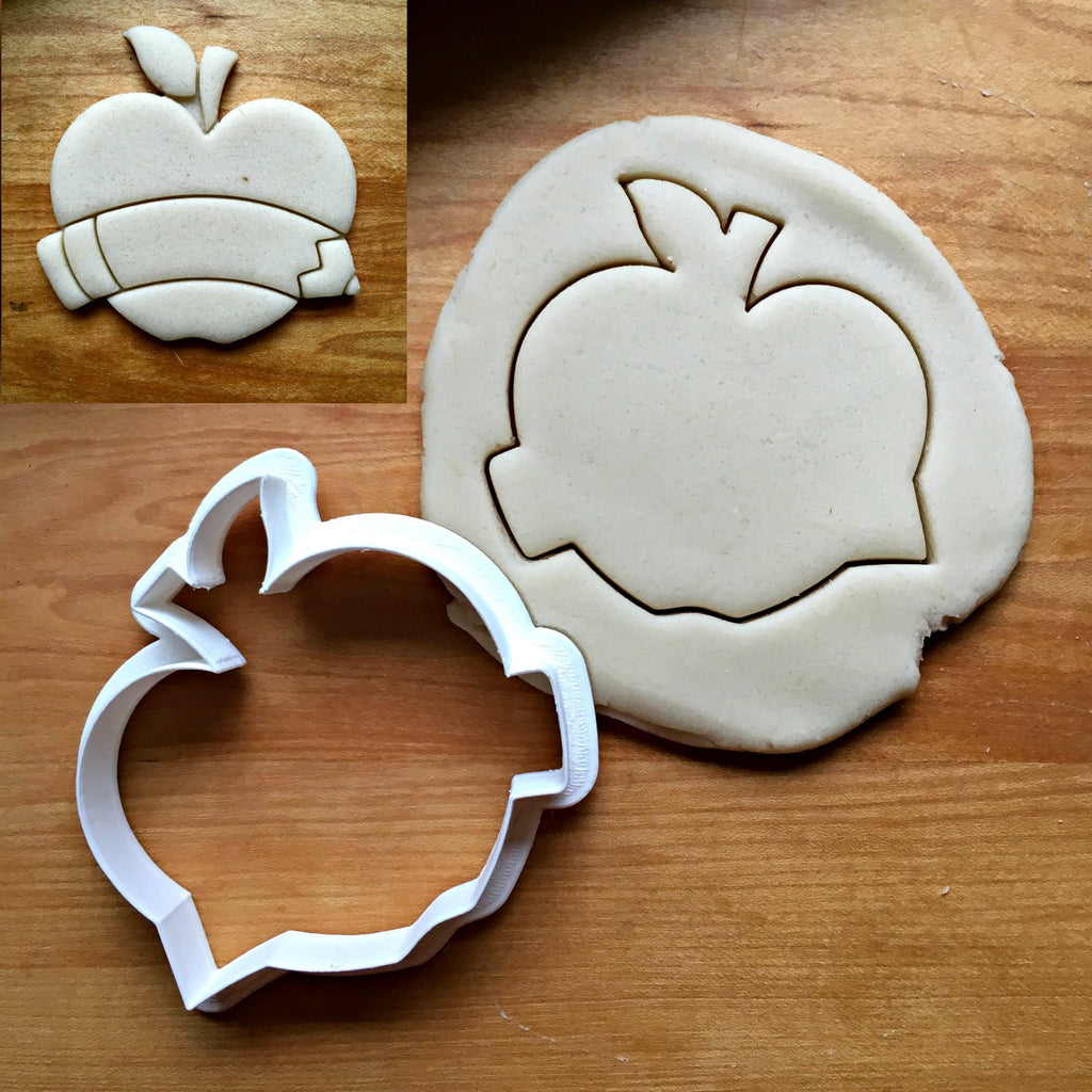 Apple Banner Cookie Cutter/Dishwasher Safe