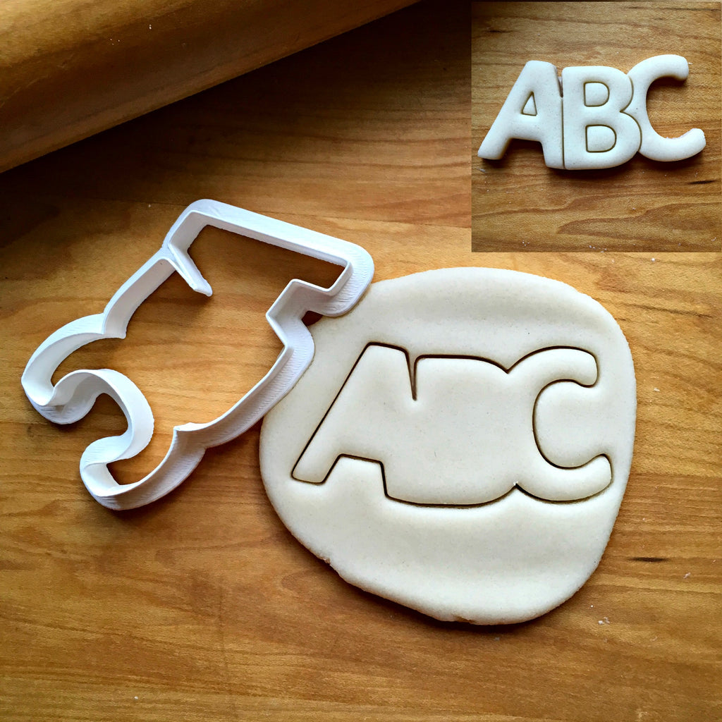 ABC Cookie Cutter/Dishwasher Safe
