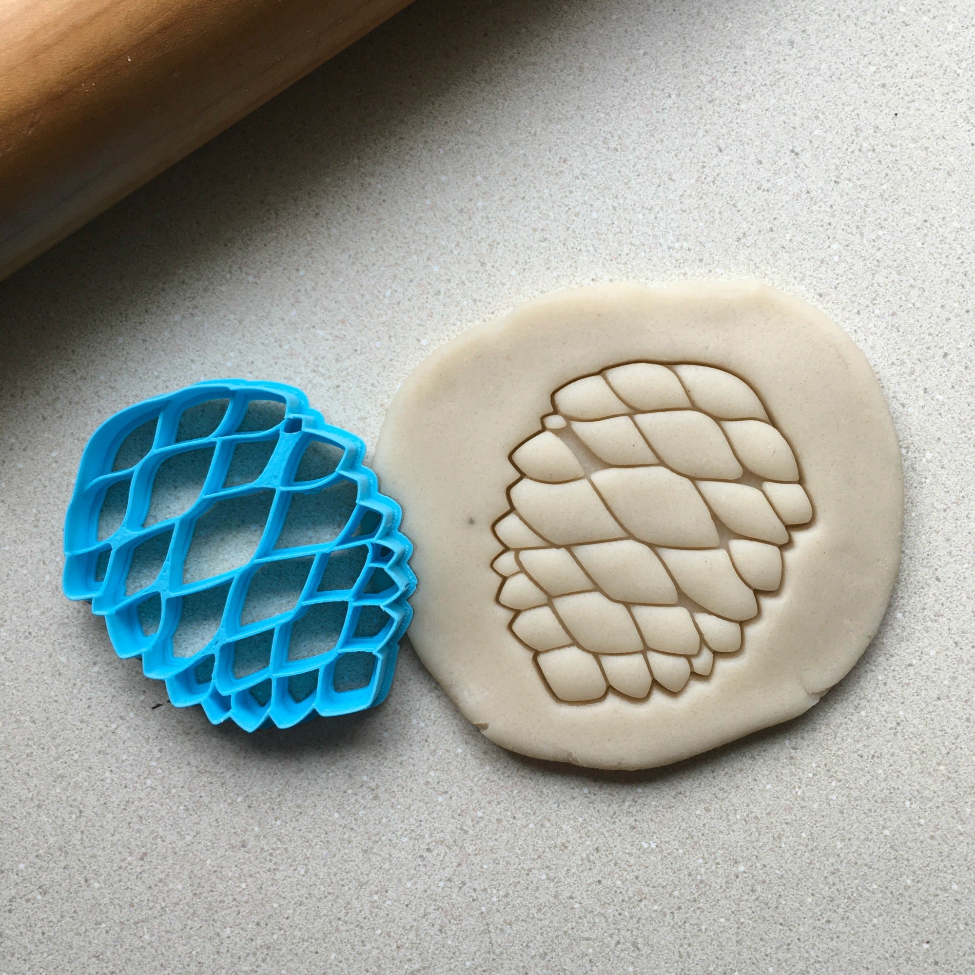 Pine Cone Cookie Cutter/Dishwasher Safe