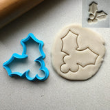 Holly and Berries Cookie Cutter/Dishwasher Safe
