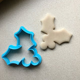 Holly and Berries Cookie Cutter/Dishwasher Safe