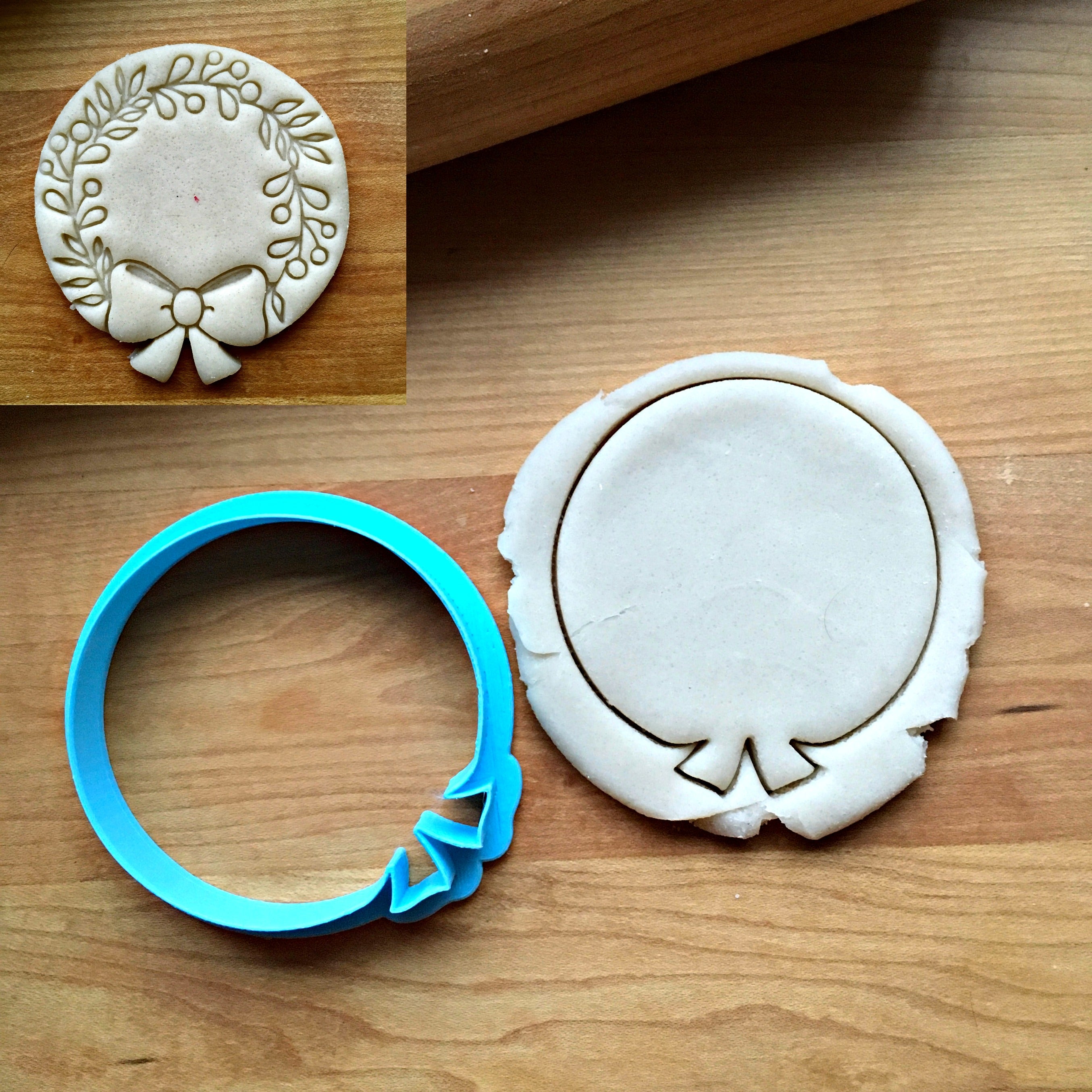Wreath Cookie Cutter/Dishwasher Safe