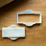 Arcade Frame/Art Deco Cookie Cutter/Dishwasher Safe