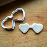 Heart Shaped Glasses Cookie Cutter/Dishwasher Safe