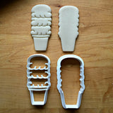 Set of 2 Triple Scoop Ice Cream Cone Cookie Cutters/Dishwasher Safe