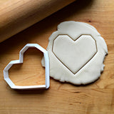 Geometric Heart Cookie Cutter/Dishwasher Safe