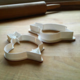 Set of 2 Heart with Arrow Cookie Cutters/Dishwasher Safe