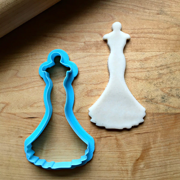 Wedding Dress on Hanger Cookie Cutter/Dishwasher Safe