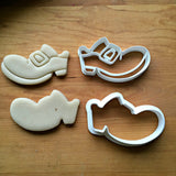 Set of 2 Leprechaun Shoe Cookie Cutters/Dishwasher Safe