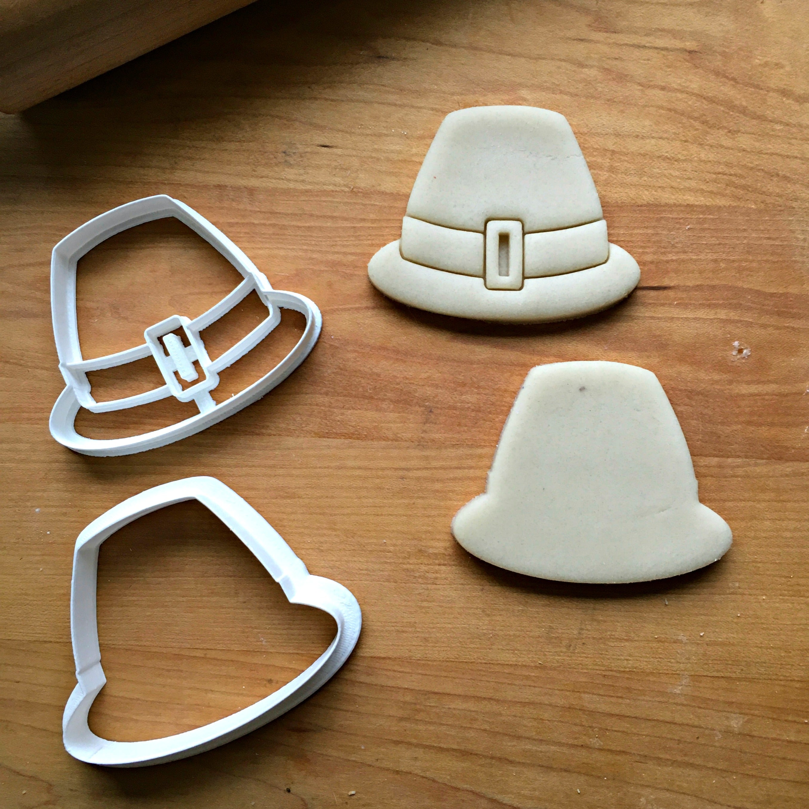 Set of 2 Leprechaun Hat Cookie Cutters/Dishwasher Safe