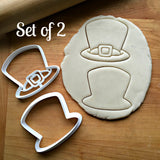 Set of 2 Leprechaun Hat Cookie Cutters/Dishwasher Safe