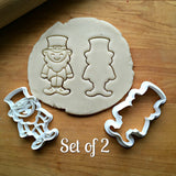 Set of 2 Leprechaun Cookie Cutters/Dishwasher Safe