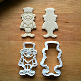 Set of 2 Leprechaun Cookie Cutters/Dishwasher Safe