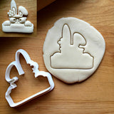 Bunny Plaque Cookie Cutter/Dishwasher Safe
