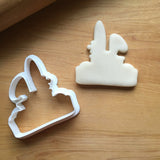 Bunny Plaque Cookie Cutter/Dishwasher Safe