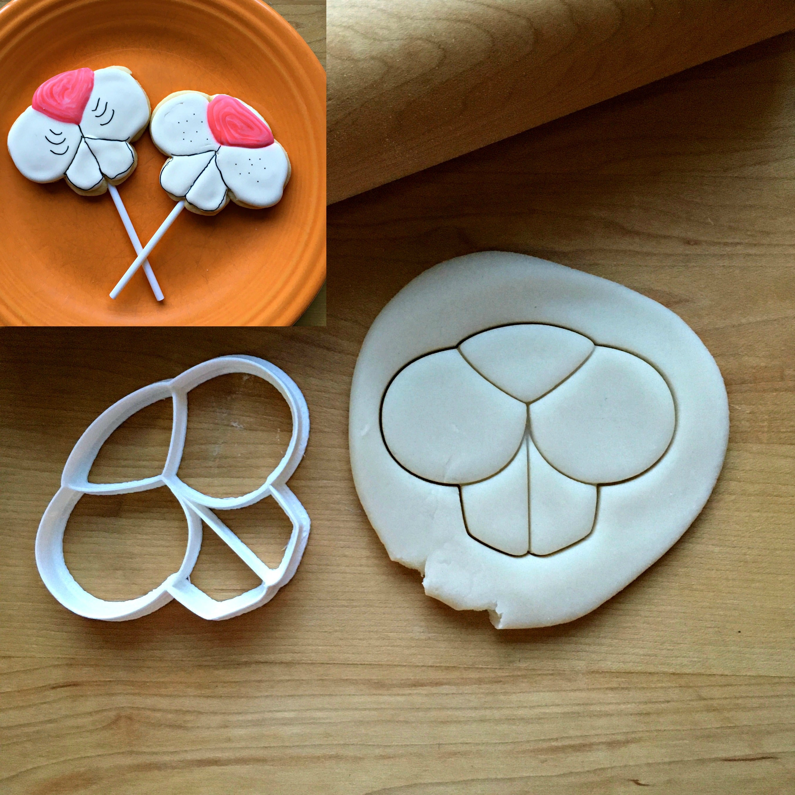 Bunny Nose with Teeth Cookie Cutter/Dishwasher Safe