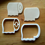 Set of 2 Toilet Paper Roll Cookie Cutters/Dishwasher Safe