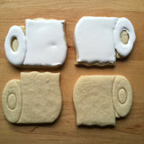 Set of 2 Toilet Paper Roll Cookie Cutters/Dishwasher Safe