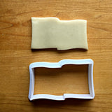 Waving Flag Cookie Cutter/Dishwasher Safe
