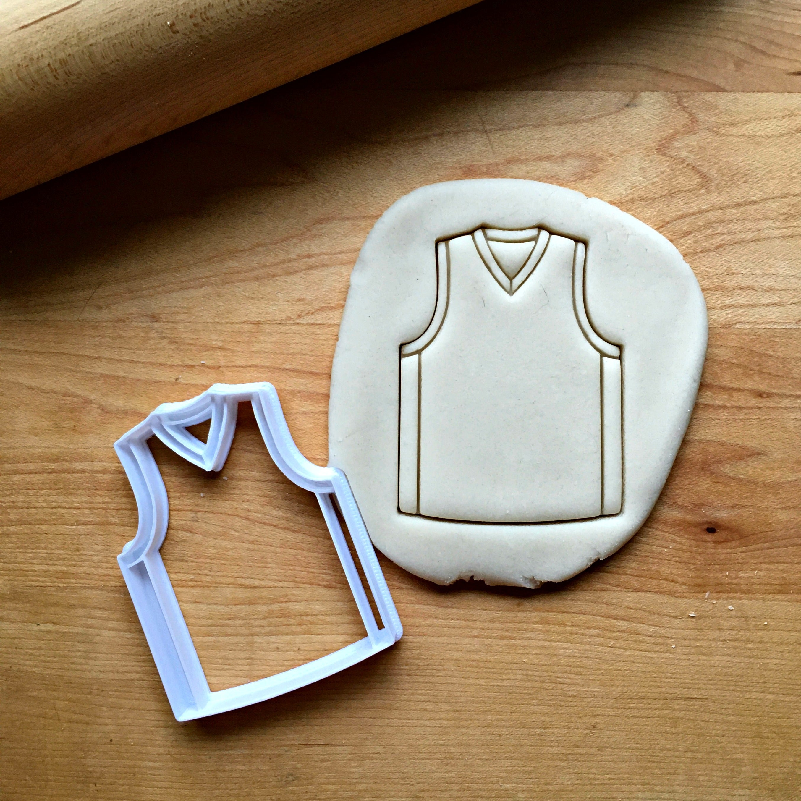 Basketball Jersey Cookie Cutter/Dishwasher Safe