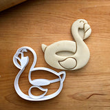 Flamingo Pool Floatie Cookie Cutter/Dishwasher Safe