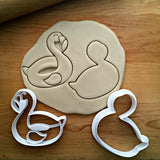 Set of 2 Flamingo Pool Floatie Cookie Cutters/Dishwasher Safe